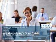 Vertriebsmitarbeiter/in für das Produkt 'Hi Taste' im Außendienst (m/w/d) - Saarbrücken