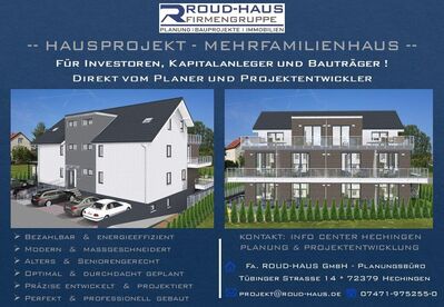 + EXKLUSIVES MEHRFAMILIENHAUS-PROJEKT! +