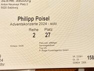 Philipp Poisel Adventskonzerte 2024 - solo, 1 Karte, 03.12.24 ,Salzburg - München Untergiesing-Harlaching