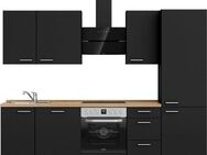 nobilia® Küchenzeile "Touch II", vormontiert, Ausrichtung wählbar, Breite 270 cm, wahlw. mit E-Geräten