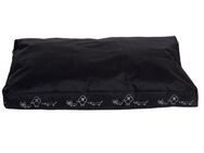 Hundekissen Silhouette schwarz - Größe L: L 120 x B 80 x H 8 cm