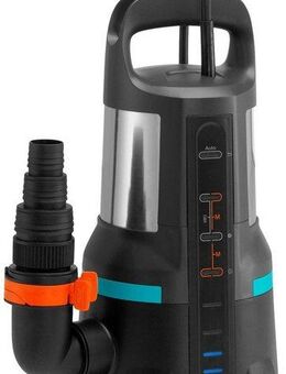 GARDENA Schmutzwasserpumpe Tauchpumpe 20000 aquasensor, 9044-20, 20000 l/h max. Fördermenge