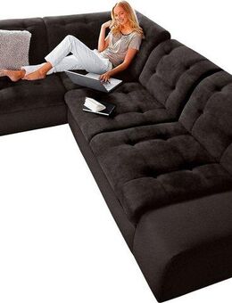 sit&more Ecksofa Pale L-Form, inklusive Kopfteilverstellung, wahlweise mit Bettfunktion