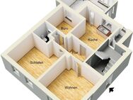Günstige Wohnung mit Wintergarten, Nebengebäude und kleinem Garten in Forth - Eckental