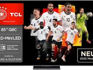 TCL 85Q8CX7 QLED Mini LED-Fernseher (215 cm/85 Zoll, 4K Ultra HD, Google TV, Smart-TV, Audio von Bang & Olufsen, Smart TV, Apple TV, 144Hz, 4K HDR, Multi-HDR)