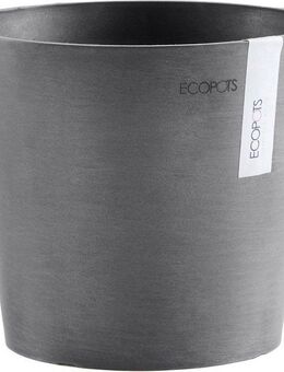 ECOPOTS Blumentopf AMSTERDAM Mini Grey, BxTxH: 17x17x14,9 cm