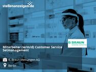 Mitarbeiter (w/m/d) Customer Service Setmanagement - Berlin