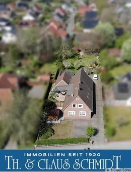 Gepflegtes Doppelhaus mit Werkstatt, Doppelcarport und abtrennbarem Bauplatz in Wahnbek nahe OL - Rastede
