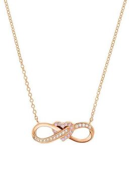 Amor Kette mit Anhänger Infinity, mit Zirkonia (synth)