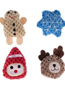 TIAKI Xmas Katzenspielzeug-Set - 4er Set