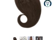 Clip-in-Extensions nahtlos dunkelbraun 50cm NEU - Lübesse