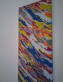 Farbenfrohe Acryl Gemälde "Tanz der Farben". Moderne Kunst. - Sulz (Neckar)