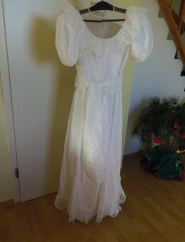 ORIGINAL 80er: Brautkleid Hochzeitskleid DDR Gr. S - Brüel