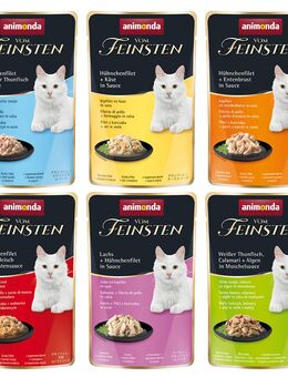 Probierpakete animonda vom Feinsten Pouch - 18 x 50 g