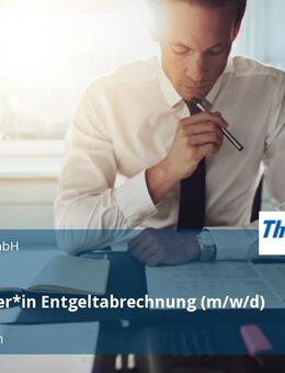 Mitarbeiter*in Entgeltabrechnung (m/w/d) - Burgebrach