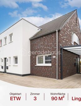 Lingener Lifestyle: moderne Traumwohnung in Kanalnähe! - Lingen (Ems)