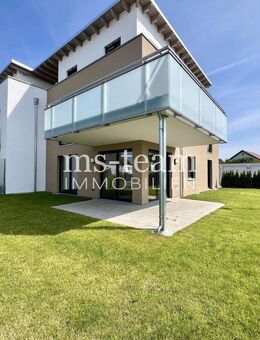 Neubau - Exklusive, moderne Erdgeschosswohnung mit Gartenanteil - Hahnbach