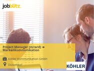 Project Manager (m/w/d)  Markenkommunikation - Düsseldorf