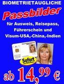 Biometrisches E- Passbild als QR-Code - günstige Passfotos in Kassel. in 34134