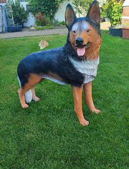Dekofigur Deutscher Schäferhund stehend NEU inkl. Anlieferung - Hergisdorf