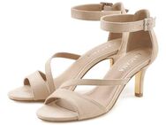 LASCANA Sommerschuh Sandalette High-Heel-Sandalette,Riemchensandalette,Sommerschuh mit Riemchen VEGAN