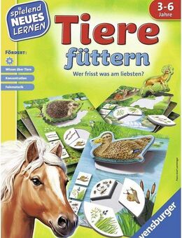 Ravensburger Spiel Tiere füttern, Made in Europe