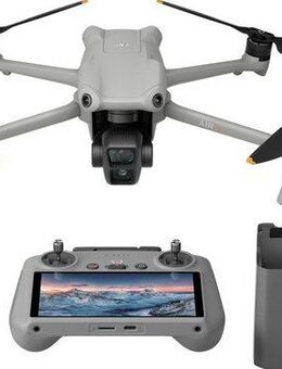 DJI Air 3 Fly More Combo (DJI RC 2) Drohne (4K Ultra HD, DJI RC 2 Fernsteuerung, 3 Akkus, Ladestation und Umhängetasche)