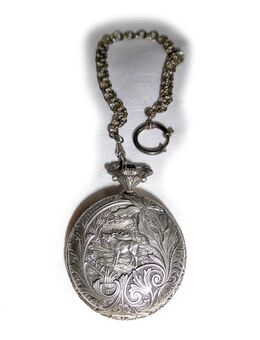 Seltene Taschenuhr von W & S - Nürnberg