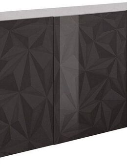 INOSIGN Sideboard Prisma Breite 181, Kommode 3 Türen, Anrichte, Front mit elegantem Siebdruck, grifflos, viel Stauraum