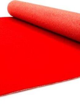 Primaflor-Ideen in Textil Läufer PODIUM, Made in Belgium, rechteckig, Höhe: 2,6 mm, Breite 150 cm, Nadelfilz, Uni-Farben, robust & strapazierfähig