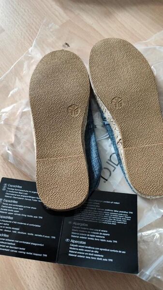 Espadrilles in blau weiß NEU - Mörfelden-Walldorf