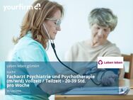 Facharzt Psychiatrie und Psychotherapie (m/w/d) Vollzeit / Teilzeit - 20-39 Std. pro Woche - Uelzen