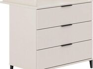 Home affaire Wickelkommode ARI, 3 Schubladen, inklusive Wickelaufsatz, Schubladen mit Soft-Close-Funktion