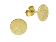 CELESTA Paar Ohrstecker Gold 375 Coin-Motiv