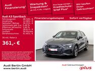 Audi A3, Sportback S line 45 TFSI e, Jahr 2024 - Berlin