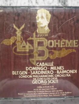 Giacomo Puccini La Bohème Solti Caballé Domingo Doppel-CD RD 80371 4,- - Flensburg