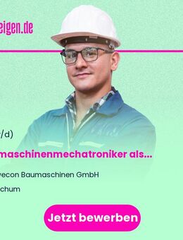 Baumaschinenmechatroniker (m/w/d) als Servicetechniker im Innendienst - Bochum