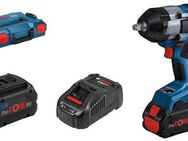 Bosch Professional Akku-Drehschlagschrauber GDS 18V-1000 Professional, 1750 U/min, 1000 Nm, (Set), mit L-BOXX, 2x18V/5,5 Ah Akku und Ladegerät