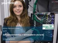 Softwareentwickler / -entwicklerin (m/w/d) - Barsinghausen