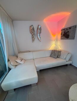Designer W.Schilling Leder Sofa - Darmstadt
