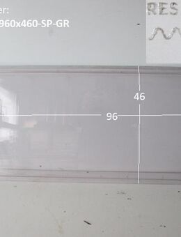 Wohnwagenfenster Resartglas D-15 86 ca 96 x 45, gebraucht, Fendt / Tabbert, grau, Sonderpreis (Kratzer) - Schotten Zentrum