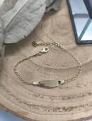 Echt Gold Babyarmband 14 karat 585 in 48683