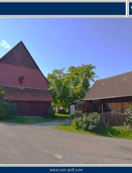 Ihr Wohnerlebnis im Grünen - Großes Bauernhaus mit Scheunenanbau und Hallengebäude bei Wallhausen - Wallhausen (Baden-Württemberg)