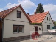 Für zwei Generationen oder Wohnen und Arbeiten: Großes Grundstück mit zwei Wohnhäusern und Schuppen - Eisleben (Lutherstadt)