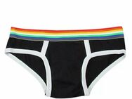 Männer Regenbogen Unterhose Slip Unterwäsche Schwarz S M L XL XXL 3XL 13,90 €* - Villingen-Schwenningen