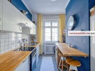 IMMOBERLIN.DE - Charmante Wohnung mit Loggia in beliebter Lage nahe Brixplatz - Berlin