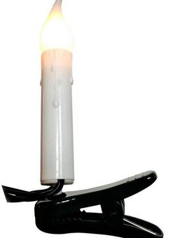 my home LED-Christbaumkerzen Chenil, Weihnachtsdeko, Lichterkette, 20-flammig, Kerzenlichterkette mit 6/18 Stunden Timer