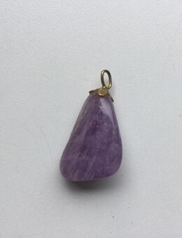 Unisex Amethyst Stein Anhänger Lila für Halskette - Fulda