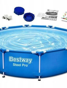RAHMENGARTENPOOL 305x76cm BESTWAY 56677 305x76 Steel Pro SET 7in1 Pool Set453 - Wuppertal