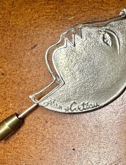 Vintage Jean Cocteau Anstecknadel Reversnadel 925 Silber! Rarität - Köln